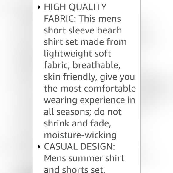 NEW MENS 2 PIECE BLACK BEACH CASUAL BUTTON DOWN SHIRT & SHORT SUIT SIZE LARGE - Picture 7 of 11